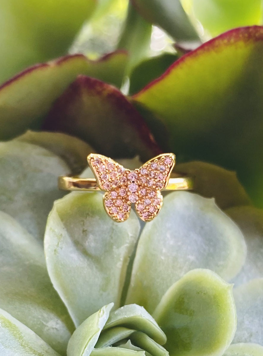 Transformation Butterfly Ring